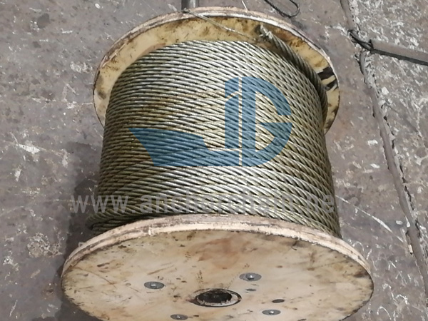 6X24+7FC ståltau