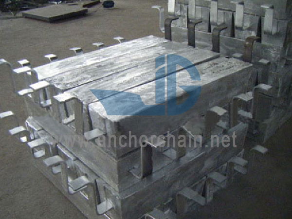 Aluminiumanode for oppbevaringstank