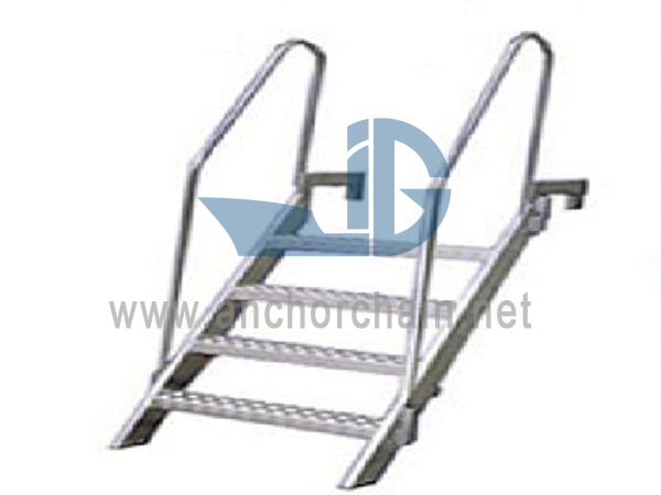 Bulverksstige i aluminium