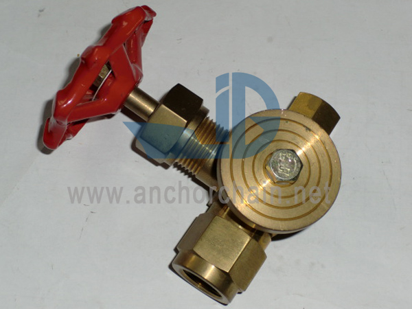 DIN 16271 stengeventil for trykkmåleinstrumenter modell 91011