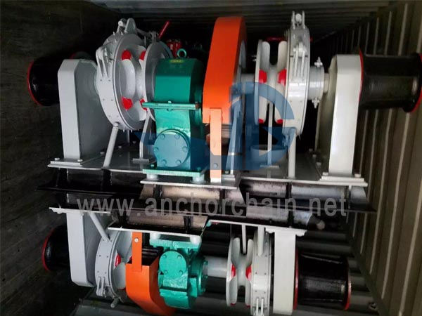 Dobbel kabel liter hydraulisk ankerspill