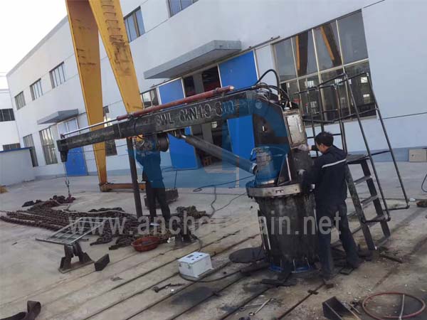 Hydraulisk knoke teleskopkran