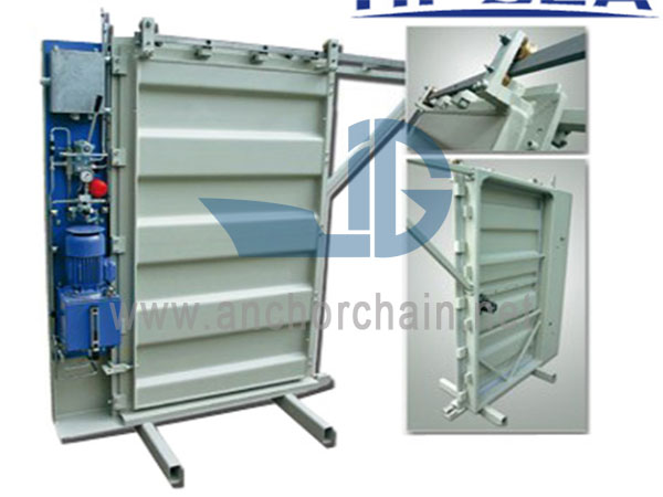 Hydraulisk vanntett skyvedør