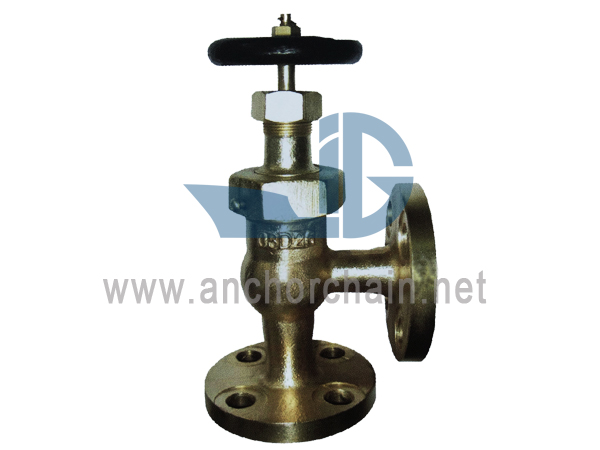 JIS F 7349 bronse 16K vinkelventiler (Union Bonnet Type)