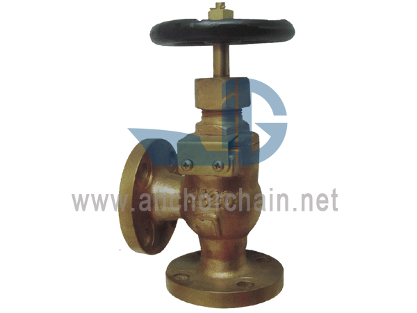 JIS F 7414 bronse 16K nedskrubare tilbakeslagsvinkelventiler (Union Bonnet Type)