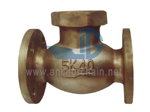 JIS F 7415 Bronse 5K Lift Check Globe Valves (Union Bonnet Type)