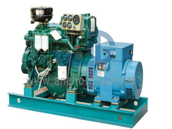 Marine 30KW Yuchai Diesel Generator Sett