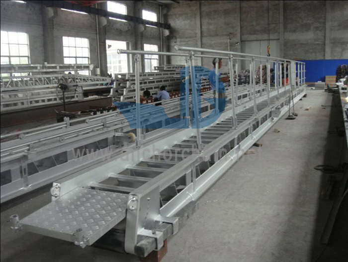Overnattingsstige i marine aluminium