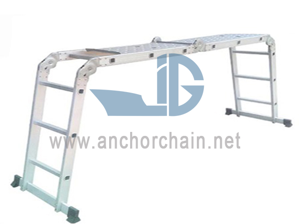 Marine aluminium sammenleggbar landgang